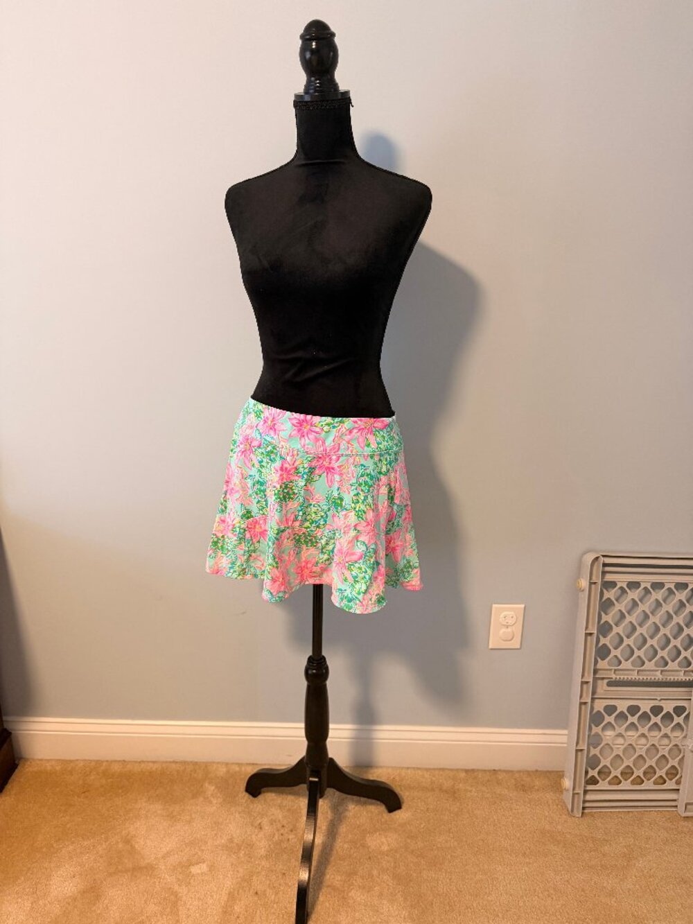 Lilly Pulitzer Active/Tennis Skort (Pink, Blue, Green)- L